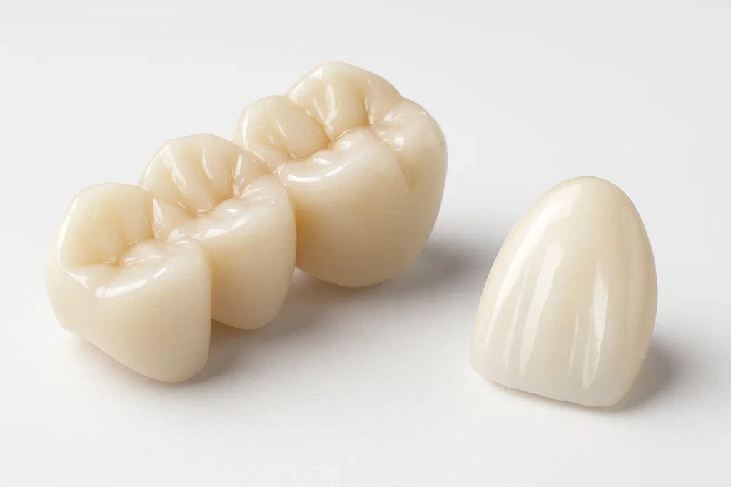 Какие бывают виды керамических коронок?