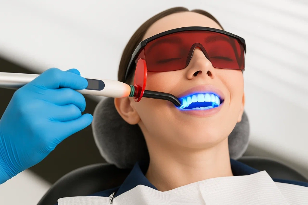 Лазерное отбеливание зубов