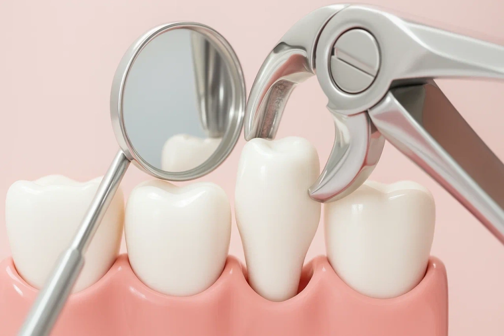 Удаление подвижного зуба