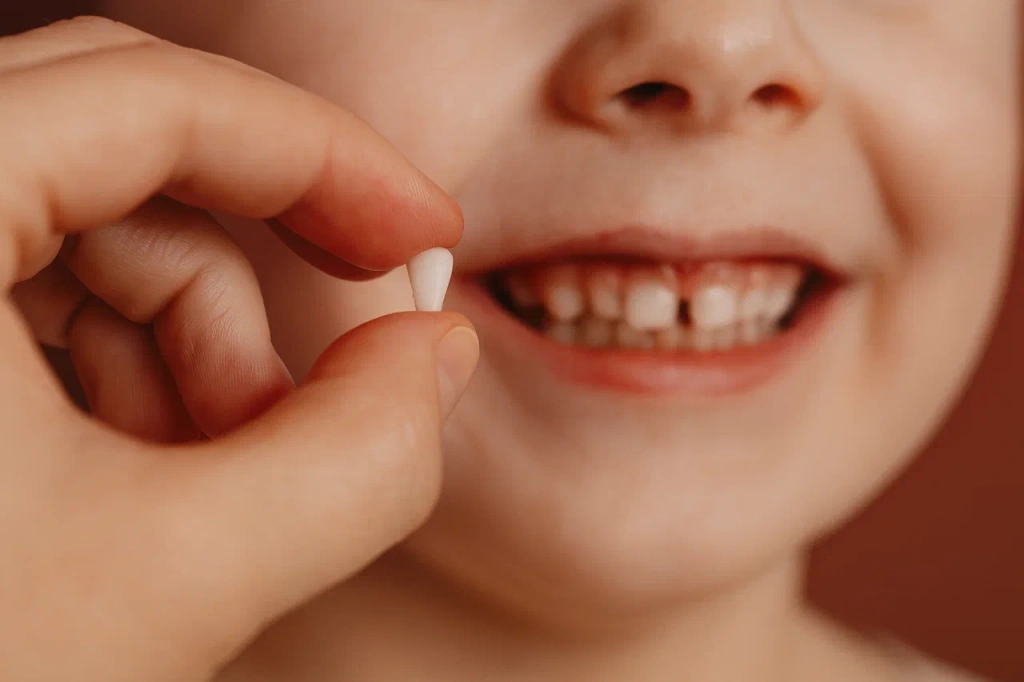 Удаление зуба у детей