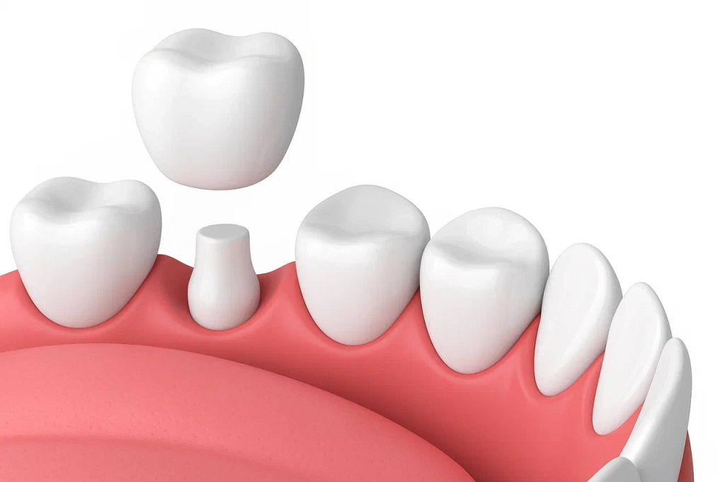 Виды зубных коронок