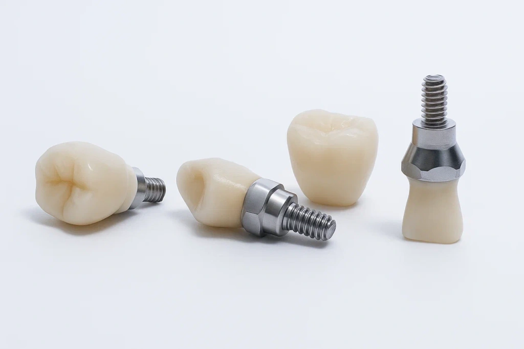 Эффект от временной коронки на имплант