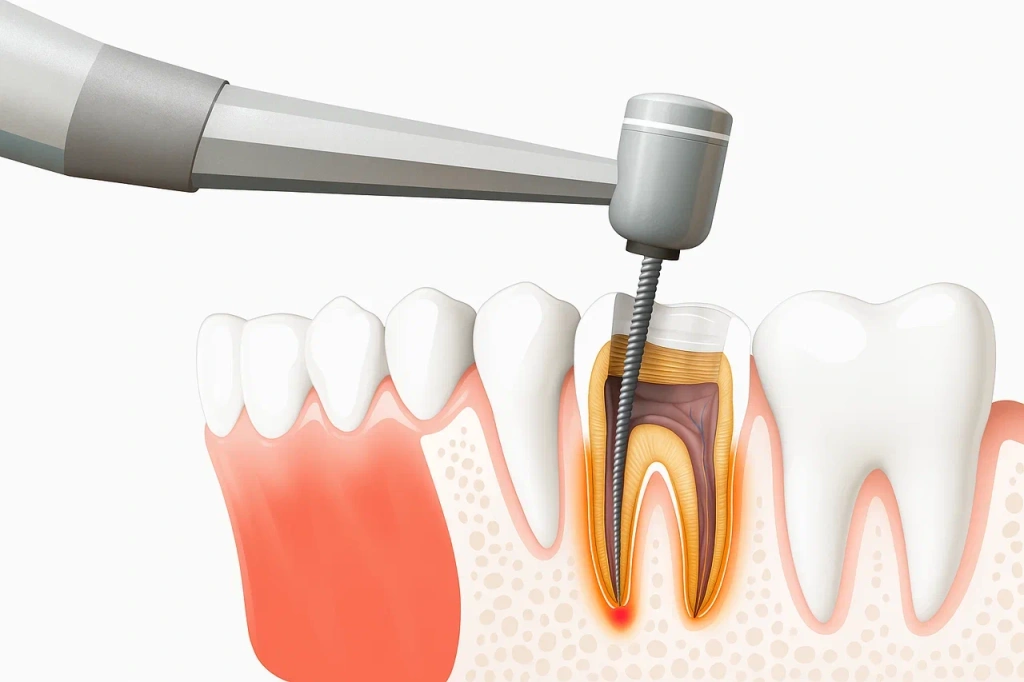 Лечение зубных каналов 