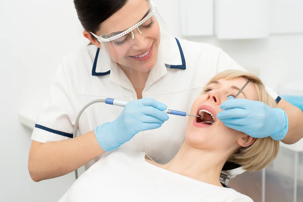 Ультразвуковая чистка зубов