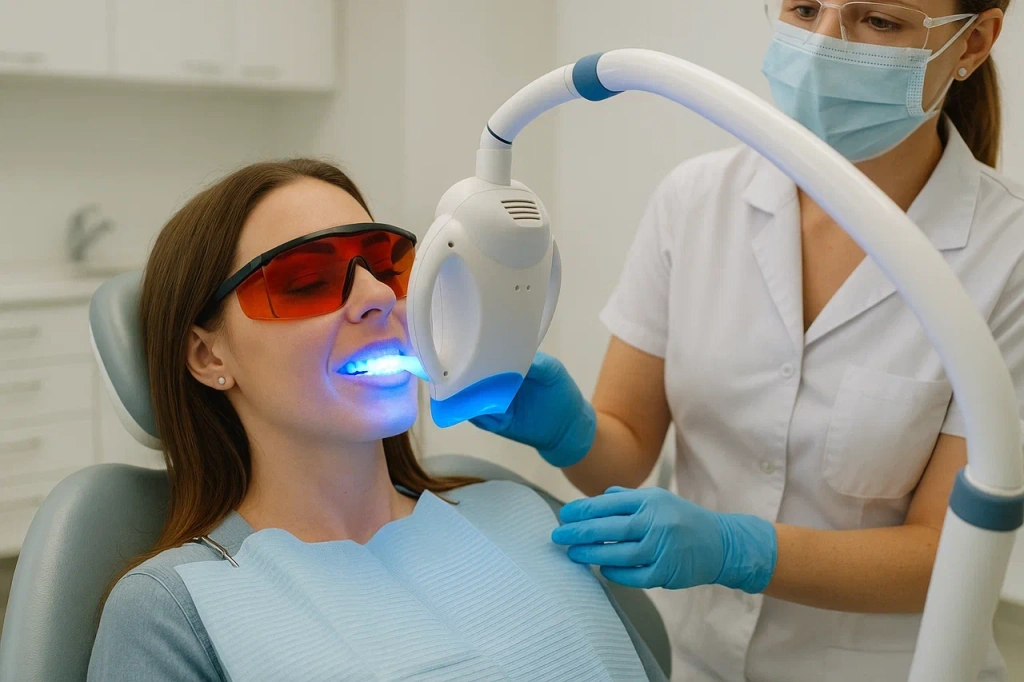 Польза отбеливания зубов